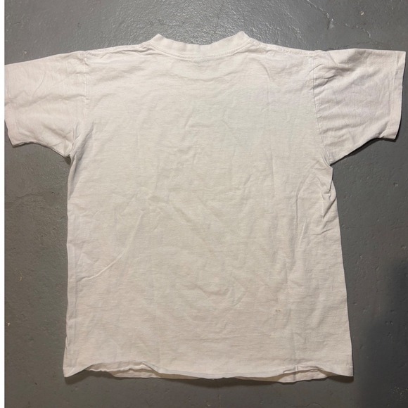 Vintage 1989 The Simpsons Family Bonding T-Shirt White Large Matt Groening 80s - Picture 7 of 7